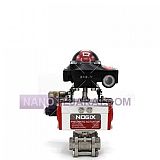 Ball valve with Nojix actuator Ball valve with Nojix actuator